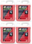 FILO Antifreeze Engine Coolant Red 20L (4X5L) – All-Year Protection for Your Vehicle from Freezing and Overheating - Suitable for All Cars Frost Prevention Trusted Formula for Peak Engine Performance