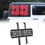 JOYTUTUS Rear Window Storage Molle Panel Kit Compatible with Wrangler JL 2018-2024(Hard Top Only), Wrangler Cargo Bracket for Recovery Traction Boards Mount Gas Can Mount Shovel Mount 1Pc