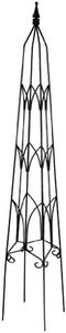 Gardman R518 Gothic Obelisk, Black, 9.7" Wide x 5' High