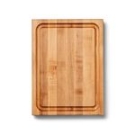 Boos Block RA-Board Series Rectangular Wooden Maple Deluxe Barbecue Cutting Board, 20”x15” – 2.25” Thick, Edge-Grain, Reversible, Brown