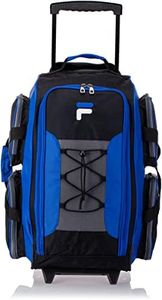 Fila 22" Lightweight Carry on Rolling Duffel Bag, BLUE, One Size, 22" Lightweight Carry on Rolling Duffel Bag