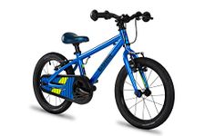 Cuda Performance Trace Kids Bike, Lightweight Mountain Bike, Short Reach Brakes For Easy Braking, Confidence-Building Kids Bikes, Multi-Terrain Bicycle - Blue, 3-6yrs