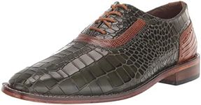 Stacy Adams Men's Riccardi Lace Up Oxford, Olive Multi, 10