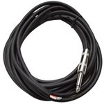 Seismic Audio QRW15 15-Feet Raw Wire to 1/4-Inch Speaker Cable, 16 Guage, PA/DJ/Home Audio