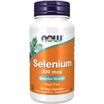 Now Foods, Selenium, 200mcg, 90 Vegan Capsules, Lab-Tested, Trace Element, Selenium, Gluten Free, SOYA Free, Vegetarian