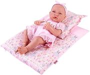 Doll Bedding 2 Pc. Set Pink Rabbit 