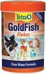 Tetra GoldFish Flakes, Strengthens Resistance to Disease & Stress, ProCare Formula, Clean & Clear Water, Promotes Fish Health, 28g