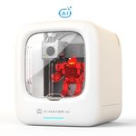 AI-Powered 3D Printer for Kids, AI Design App, Huge Toy Library, Up to 400mm/s Faster Speed, W/ 16+ Mini 3D Design Module, App Control,AOSEED X-Maker Joy AI+