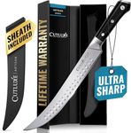 Cutluxe Butcher Knife – 10″ Cimeter
