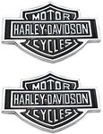 ERDONE 2pc 3D Harley Davidson Emble