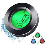 SHIVEXIM Bike Computer,3 Color Backlight Bike Speedo Meter Auto On/Off Cycle Bicycle Computer LCD Power Meter Cycling Computer Waterproof Bicycle Speedometer Mountain Bike Odometer Distance Tracker