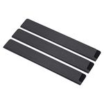 PATIKIL ABS Knife Cover Sleeves for 8" Slicing Carving Knife, 3 Pack Knives Edge Guard Blade Protector Universal Knife Sheath for Home Kitchen, Black