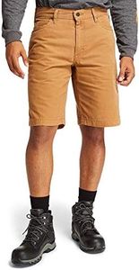 Timberland PRO Mens Son-of-a-Short Canvas Work Shorts, Dark Wheat, 38 US
