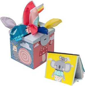 Taf Toys Playful Discovery Bundle: Kimmy Koala Wonder Tissue Box & 2-in-1 Tummy Time Book - Inspire, Explore, Learn