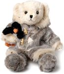 Bearington Iggy and Lou Polar Bear and Penguin Stuffed Animal, 14 Inch Christmas Decorations