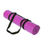 Kabalo - 183cm long x 61cm wide - Non-Slip Yoga Mat with carry strap, also for Exercise/Gym/Camping, etc (Purple)