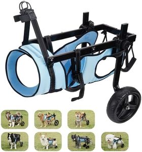 celestaura Dog Wheelchair for Back Legs, Dog Wheelchair Cart, Doggy/cat Wheelchairs with Disabled Hind Legs Walking, Mobility Aids for Medium Large Pets Hind Limbs,Dogs Cart with Wheels,Light Weight,L