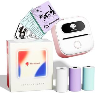 Phomemo Sticker Printer - Y02C Mini Pocket,Portable Thermal Bluetooth Pocket,Mini Sticker Printer for DIY,Journal, Notes, Memo, Photo, Birthday