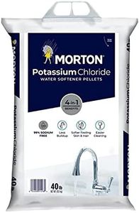 MORTON SALT F114980000G 40LB Potassium Chloride, 40 Pound (Pack of 1), 640 Ounce
