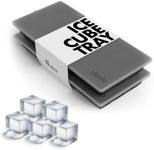 Ice Cube Tray – Small Silicone Molds with Lids, BPA-Free and Flexible for Cocktails and Beverages – Set of 2 - glacio