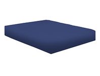 NIYS Luxury Bedding 100% Egyptian Cotton 40CM/16 Extra Deep Fitted Sheets (Navy, Double)