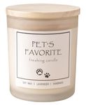 Pet's Favorite Freshing Candle, Lavender Aromatherapy Deodorizing Candle, Eliminates Odors from Pets, Air Freshening Scented Candle, Pet Odor Eliminating Candle for Home