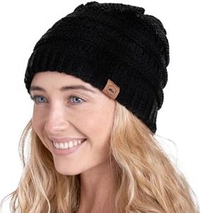 Tough Headwear Womens Beanie Hat, Tuque Femme Hiver - Winter Womens Hats, Bonnet Hiver Femme