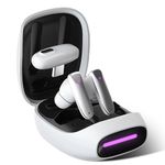 eppfun cutemeet380 Wireless Bluetooth 5.2 Gaming Earbuds for VR Quest 3 2, 2.4GHz Wireless USB-C Dongle, 30ms Low Latency, Compatible with PICO4 PS5/ PC/Switch