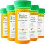 20 Immunity Shots w/Orange, Lemon, Pineapple, Turmeric 2fl Oz, Packed w/Vitamin C, Raw, Cold Pressed, Unpasteurized, Boosts Immunity, All Natural, No Artificial Flavors or Preservatives