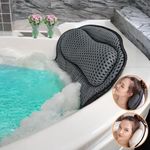 Luxury Bath Tub Pillows for Head & Neck - Spa-Quality Cushion for Relaxation - Bathroom Accessory & Gifts