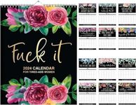 2024 Wall Calendar,Tired-Ass Women 