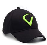 ADBUCKS Cotton Embroidered Adjustable Baseball Cap for Adult Men & Women (Unisex) (Black (Green))