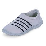 DOCTOR EXTRA SOFT Memory Foam Women's Shoes for Walking Gym Training,Casual, Sports,Slip-On,Lightweight Lace Up Athletics Slipon Running Sneaker for Ladies and Girls D-1002-GREY-8 UK