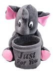 Prachi Toys Soft Teddy Pen Stand Holder For Kids Birthday (Elephant)