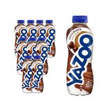 YAZOO Chocolate Milkshake Milk Drink, High in Protein & Calcium, 400 ml (Pack of 10)