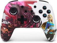 PowerA Enhanced Wireless Controller for Nintendo Switch - Blood Moon Zelda, Nintendo Switch Lite, Gamepad, Game Controller, Bluetooth Controller, Rechargeable - Nintendo Switch