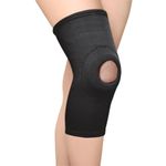 Dr.Ortho Nylon Knee Cap With Open Patella, Knee Cap For Pain Relief, Knee Support For Men & Women -Free Size