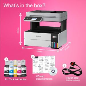 Epson EcoTank ET-5150 Wireless All-in-One Printer – High Capacity Ink