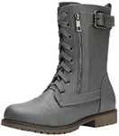 DREAM PAIRS Women's Combat Military