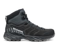 SCARPA Men's Rush Trk GTX Waterproof Gore-Tex Hiking and Backpacking Boots, Dark Anthracite/Black, 9.5 Women/8.5 Men