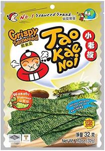 Tao Kae Noi Wasabi Flavour Crispy Seaweed Snack, 32 g