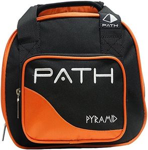 Pyramid Path Plus One Spare Tote Bowling Bag (Black/Orange)