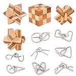 Bamboo 3D Puzzle Metal Brain Teaser