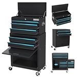 WORKRPO 24.5 Inch 5-Drawer Rolling 