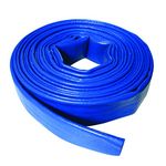 Silverline 633827 Lay Flat Hose, Blue, 10 m x 25 mm
