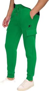 Starter Men's Soft Embriodered Jogger, Green, XX-Large