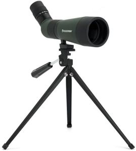 Celestron – LandScout 60mm Angled Spotting Scope – Fully Coated Optics – 12–36x Zoom Eyepiece – Rubber Armored – Tabletop Tripod and Smartphone Adapter