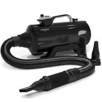 Dog Dryer High Velocity Professional Dog Pet Grooming Hair Drying Force Dryer Blower 6.0HP (DHD-2400T) (6.0HP, Jet Black)