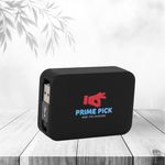 PRIME PICK Multi Retractable 2.4A Fast Charger with Phone Holder |Multiple Charging Cable| 3-in-1 USB Charger |Type C | Micro USB for All Android and iOS Smart Phones (Black)