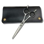 Saki Shears Odachi 5.5" Hair Cutting Scissors/Shears - Straight Handles - Dual Tangs - Zero Offset - Lightweight Hair Scissors for Professionals - Japanese 440C Steel - for Barbers and Hairdressers